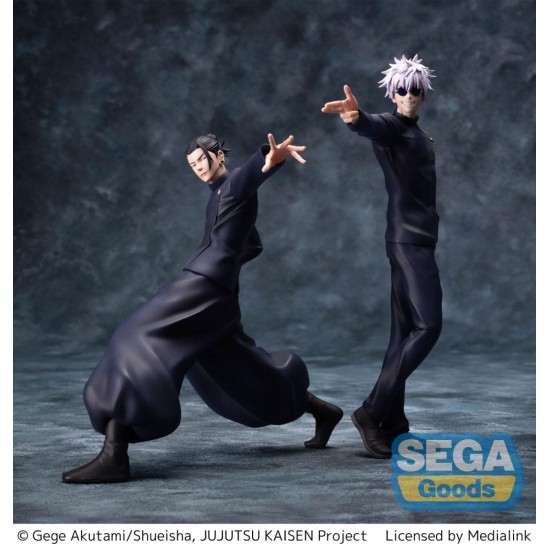 Jujutsu Kaisen Luminasta PVC Statue Kaigyoku/Gyokusetsu "Satoru Gojo" Strong Duo 20 cm