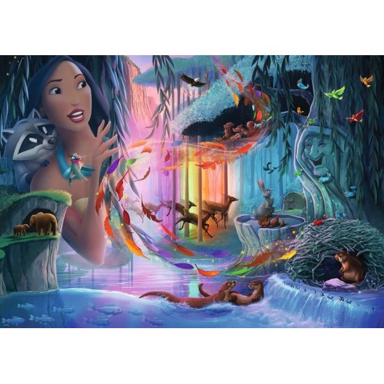 Disney Castle Collection Jigsaw Puzzle Pocahontas (1000 pieces)