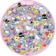 Helly Kitty and Friends Round Jigsaw Puzzle (500 pieces)