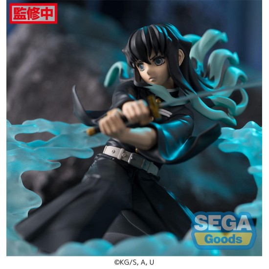 Demon Slayer: Kimetsu no Yaiba Xross Link Anime PVC Statue Muichiro Tokito Hashira Training Arc 11 cm