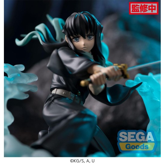 Demon Slayer: Kimetsu no Yaiba Xross Link Anime PVC Statue Muichiro Tokito Hashira Training Arc 11 cm