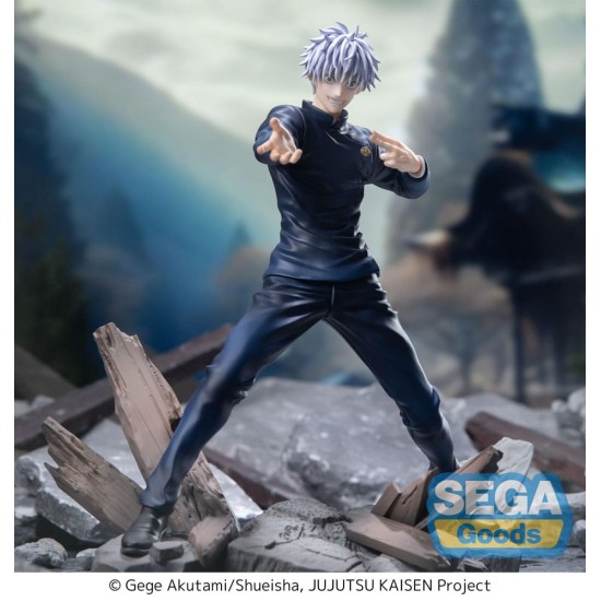 Jujutsu Kaisen Hidden Inventory Premature Death Luminasta PVC Statue Satoru Gojo Fierce Battle 18 cm
