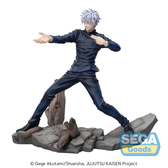 Jujutsu Kaisen Hidden Inventory Premature Death Luminasta PVC Statue Satoru Gojo Fierce Battle 18 cm