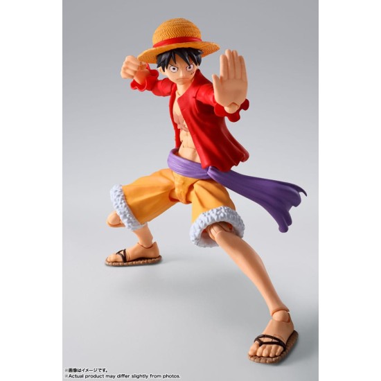 One Piece S.H. Figuarts Action Figure Monkey D. Luffy (The Raid on Onigashima) 14 cm