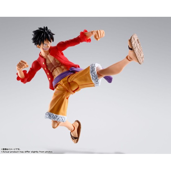 One Piece S.H. Figuarts Action Figure Monkey D. Luffy (The Raid on Onigashima) 14 cm