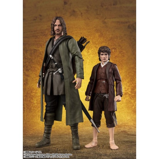 Lord of the Rings S.H. Figuarts Action Figures Frodo Baggins & Gollum