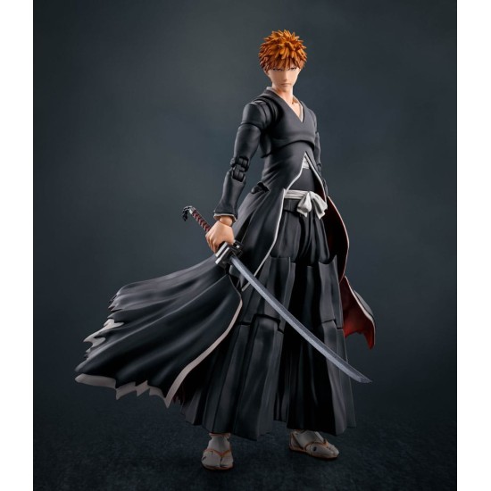 Bleach S.H. Figuarts Action Figure Ichigo Kurosaki Getsugatensho 16 cm