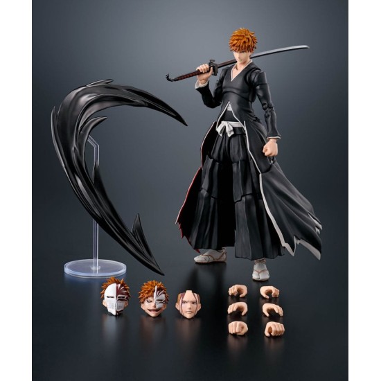Bleach S.H. Figuarts Action Figure Ichigo Kurosaki Getsugatensho 16 cm