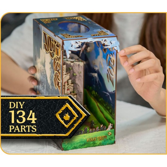 The Lord of the Rings Tiny Adventures Book Nook Mini Diorama Minas Tirith 23 cm