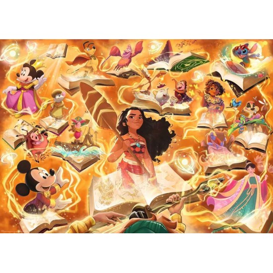 Disney Lorcana Jigsaw Puzzle Glimmers of the Realm: Amber (1000 pieces)
