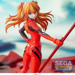 Evangelion: 3.0+1.0 Thrice Upon a Time Luminasta PVC Statue Asuka Shikinami Langley x Spear of Longinus 20 cm
