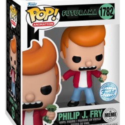 Futurama POP! Animation Vinyl Figure Philip J. Fry (Take My Money Meme) Exclusive Edition 9 cm