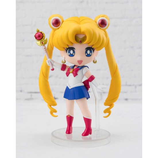 Pretty Guardian Sailor Moon R Figuarts mini Action Figure Sailor Moon Crystal Star Compact Edition 9 cm