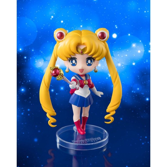 Pretty Guardian Sailor Moon R Figuarts mini Action Figure Sailor Moon Crystal Star Compact Edition 9 cm