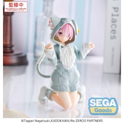 Re:Zero Starting Life in Another World Yumemirize PVC Statue Ram Mofumofu Pack 11 cm