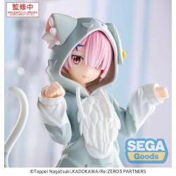 Re:Zero Starting Life in Another World Yumemirize PVC Statue Ram Mofumofu Pack 11 cm