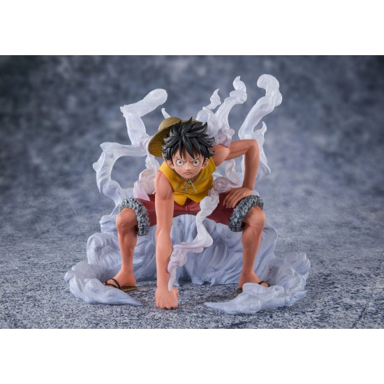 One Piece FiguartsZERO PVC Statue Monkey D. Luffy Summit Battle Reissue 12 cm