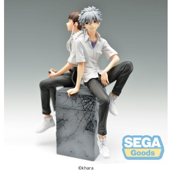 Rebuild of Evangelion Luminasta PVC Statue Shinji & Kaworu Evangelion: New Theatrical Edition Kaworu Ver. 17 cm