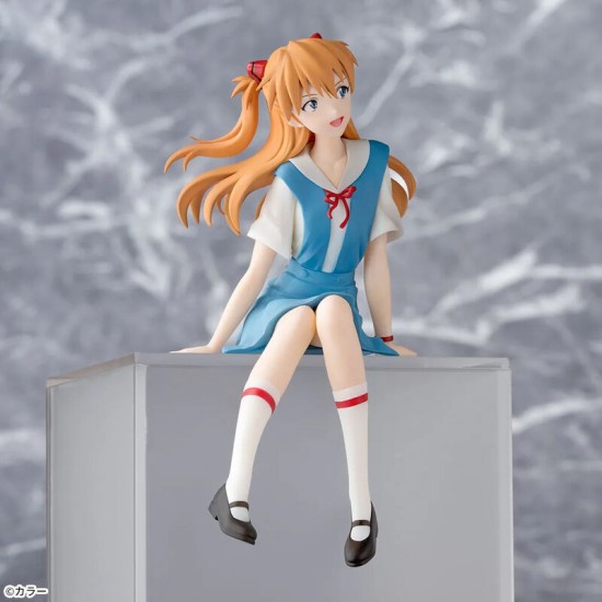 Rebuild of Evangelion PM Perching PVC Statue Asuka Shikinami Langley New Theatrical Edition 14 cm
