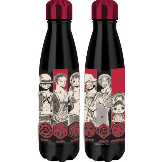 One Piece Thermo Water Bottle Red