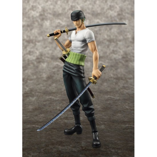 One Piece Excellent Model P.O.P PVC Statue NEO-DX Roronoa Zoro 10th Limited Ver. 23 cm