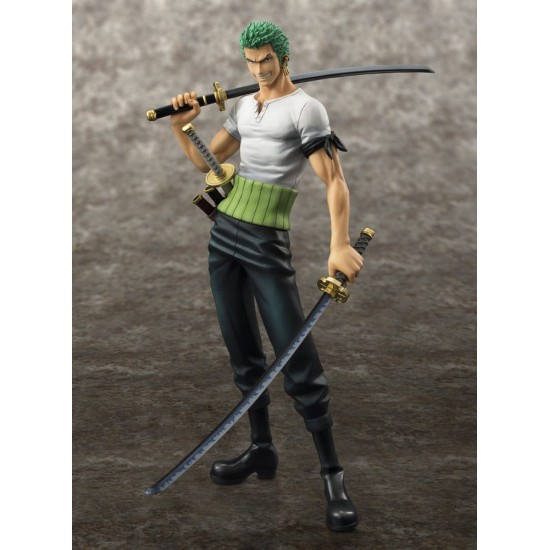 One Piece Excellent Model P.O.P PVC Statue NEO-DX Roronoa Zoro 10th Limited Ver. 23 cm