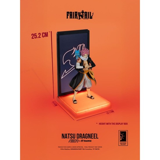 Fairy Tail Neon Figure Natsu Dragneel 25 cm