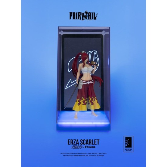 Fairy Tail Neon Figure Erza Scarlet 25 cm