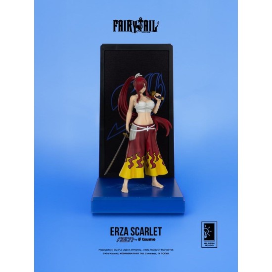Fairy Tail Neon Figure Erza Scarlet 25 cm