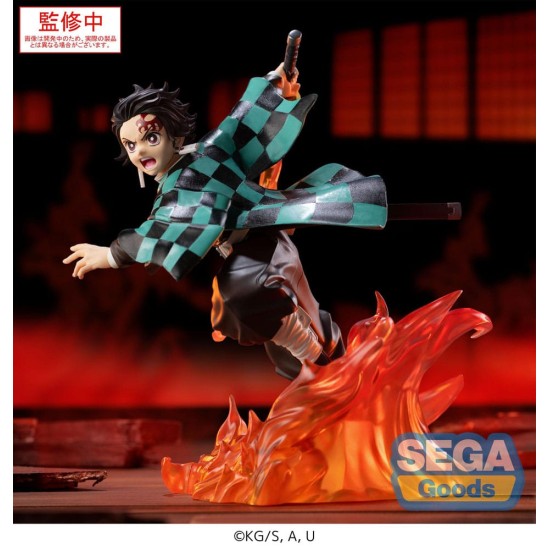 Demon Slayer: Kimetsu no Yaiba Xross Link Anime PVC Statue Tanjiro Kamado 15 cm