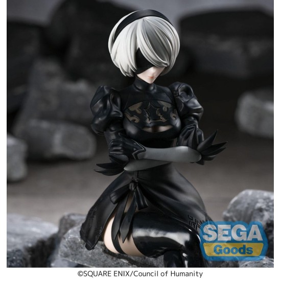 NieR:Automata Ver1.1a PM Perching PVC Statue 2B 13 cm