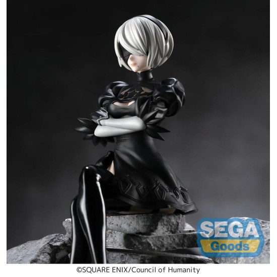 NieR:Automata Ver1.1a PM Perching PVC Statue 2B 13 cm