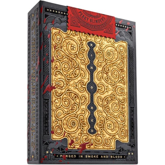 Peaky Blinders Playing Cards Forged In Smoke and Blood