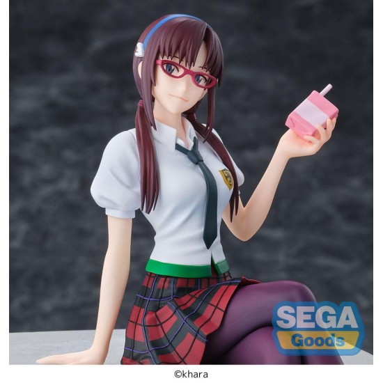 Evangelion: New Theatrical Edition PM Perching PVC Statue Mari Makinami Illustrious 14 cm