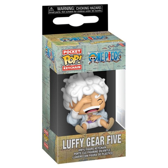 One Piece Pocket POP! Vinyl Keychains 4 cm Luffy Gear 5
