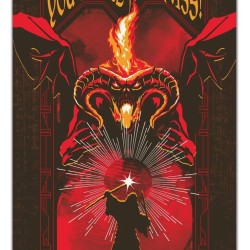 The Lord of the Rings Luminescent Poster Balrog 50 x 70 cm