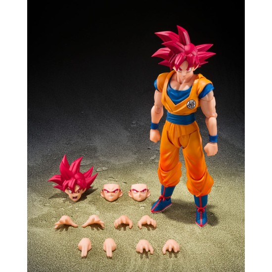 Dragon Ball Super S.H.Figuarts Action Figure Super Saiyan God Son Guko (God Aura) 15 cm