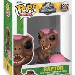 Jurassic Park POP! Movies Vinyl Figure SPRG- Raptor 9 cm