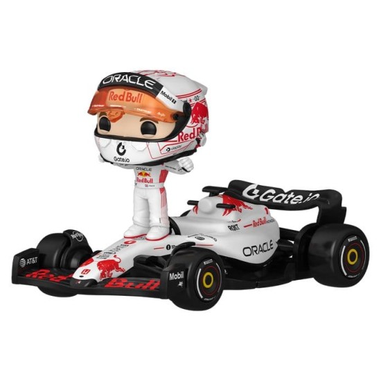 Formel 1 POP! Rides Super Deluxe Vinyl Figure Verstappen (White) 15 cm