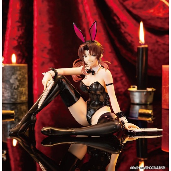 Black Lagoon One-Seventh Carat PVC Statue Revy Bunny Ver. 16 cm