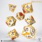 The Lord of the Rings Full Art Dice Set of 7 Ring-bearers (Whitefire Radiance)