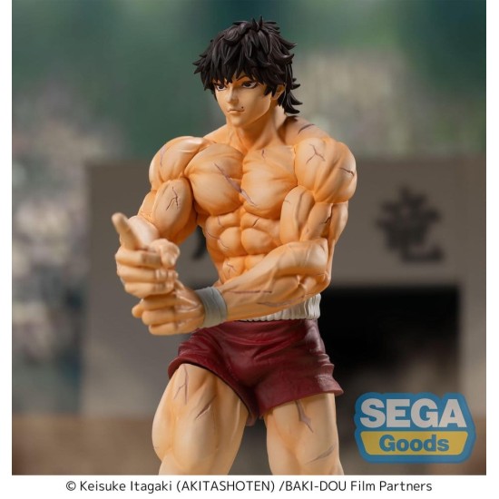 Baki-Dou Luminasta PVC Statue Baki Hanma 18 cm