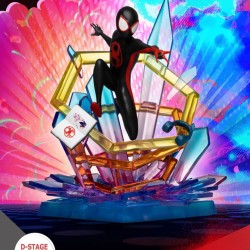 Marvel D-Stage PVC Diorama Spider-Man: Across the Spider-Verse Part One-Miles 15 cm
