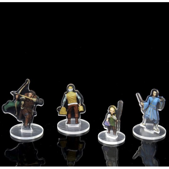 D&D Icons of the Realms Miniatures Essentials 2D Miniatures - Sidekick Pack