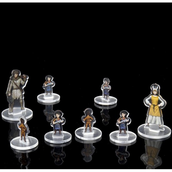 D&D Icons of the Realms Miniatures Essentials 2D Miniatures - Sidekick Pack