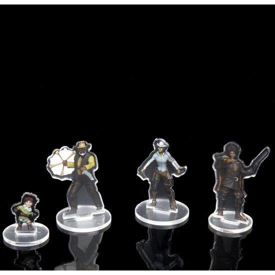 D&D Icons of the Realms Miniatures Essentials 2D Miniatures - Sidekick Pack