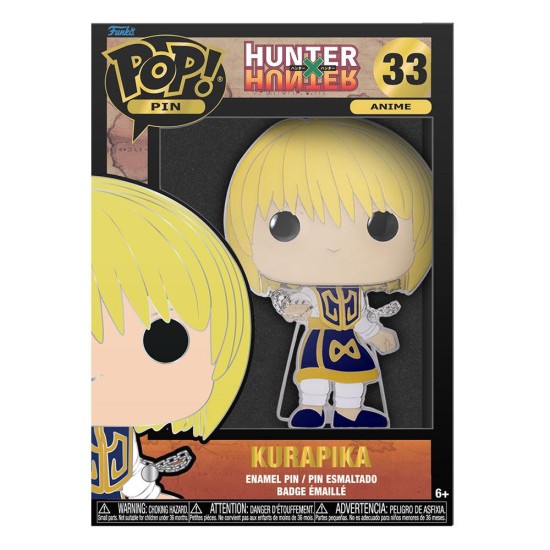 Hunter & Hunter POP! Enamel Pin Kurapika 10 cm