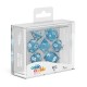 Oakie Doakie Dice RPG Set Speckled - Light Blue