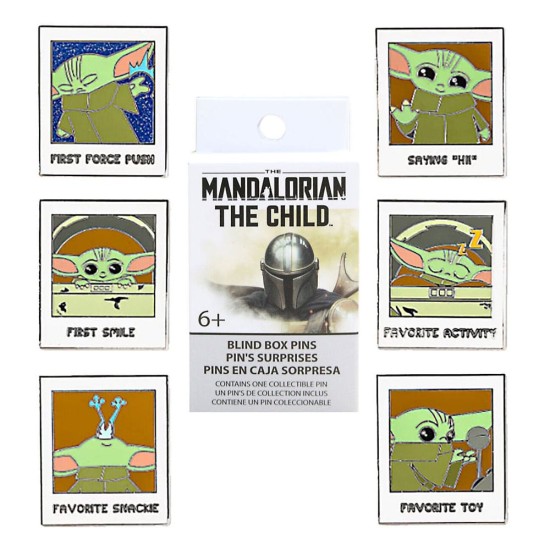 Star Wars The Mandalorian POP! Enamel Pins The Child 3 cm