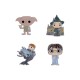Harry Potter POP! Pin Ansteck-Pins 4er-Set HP Anniversary Chamber of Secrets 4 cm